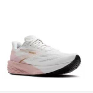 Sneakers, Brooks, 9.5, White & Pink